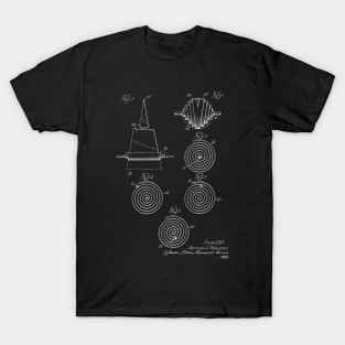 Appliance for Linear Bodies Vintage Patent Hand Drawing T-Shirt